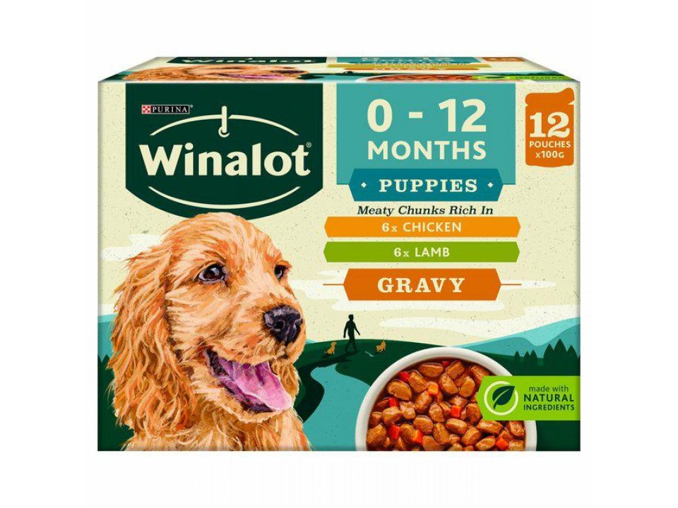 Winalot Puppy/Gravy Pouches 12x100g Country Corner Scotland